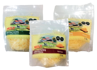 Queso rallado Mily Manchego, Chihuahua o Gouda 250g